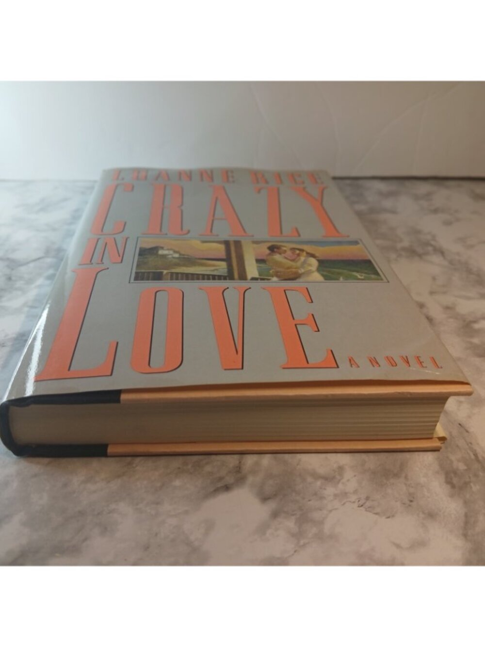 Crazy in Love by Luanne Rice – Hardcover Vintage Romance Novel 1988 VG DJ - Picture 7 of 10